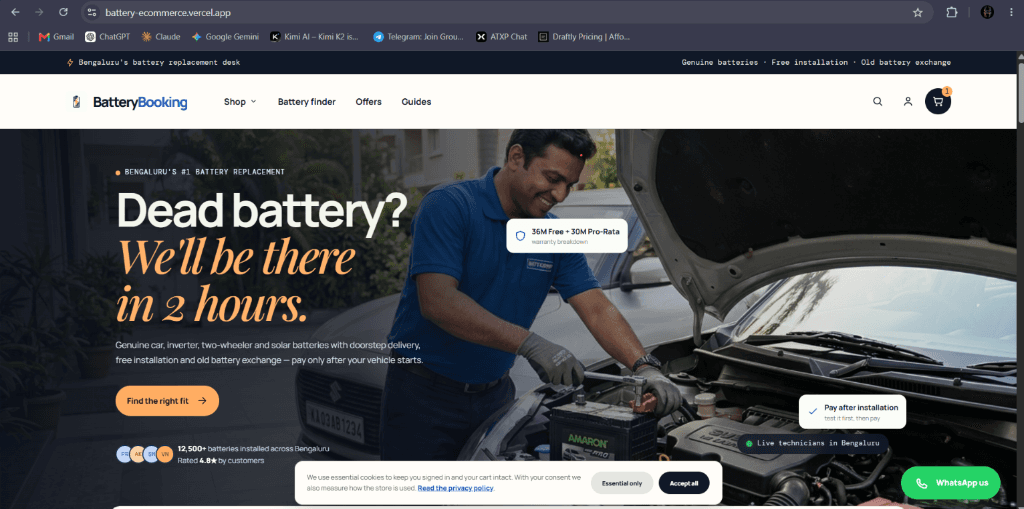 BatteryBooking